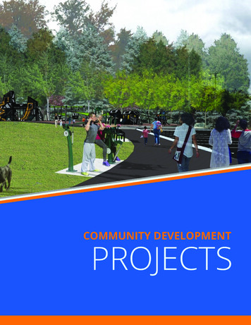 Proposed FY2023 Budget 394 CIP - Community Development