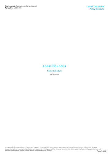 Local Councils - Pucklechurchparishcouncil.gov.uk