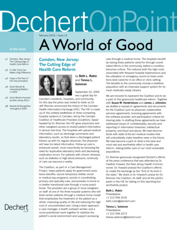 A World Of GoodFebruary 2010 / Issue 13 - Dechert 