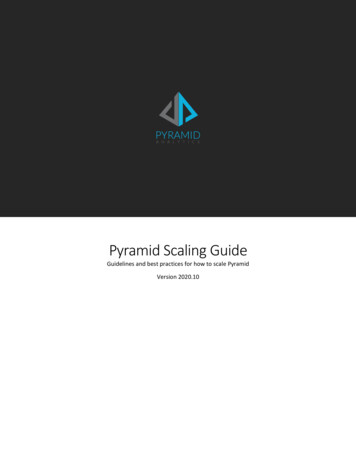 Pyramid Scaling Guide - Pyramid Analytics
