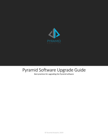 Pyramid Software Upgrade Guide