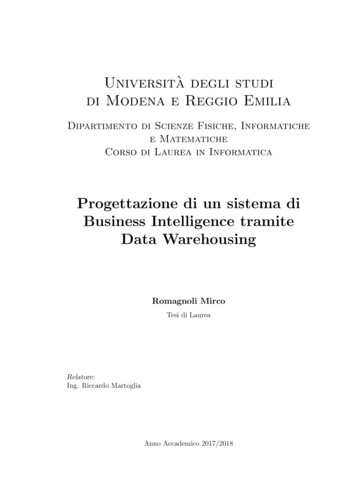 Universita Degli Studi Di Modena E Reggio Emilia - Unimore