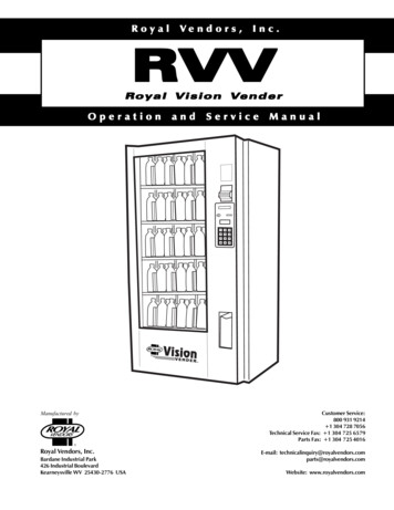 Royal Vendors, Inc. RVV - VendMedic