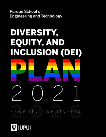 Diversity, Equity, And Inclusion (Dei)