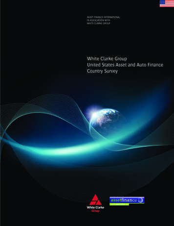 White Clarke Group United States Asset And Auto Finance . - Leasing News