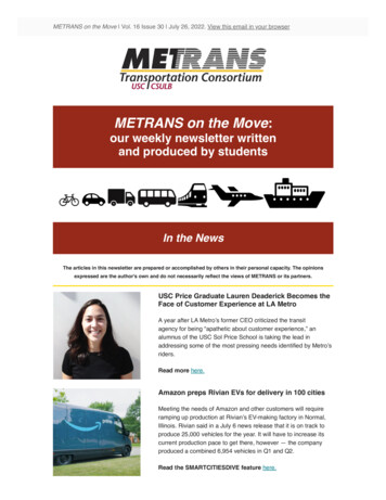 METRANS On The Move