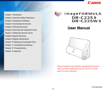 DR-C225 II/DR-C225W II User Manual - Etilize