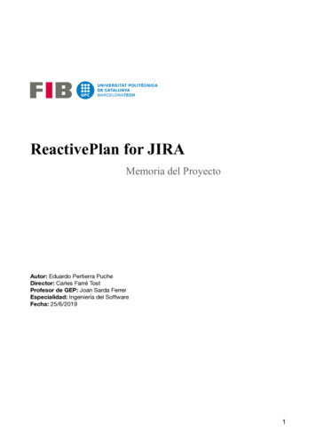 ReactivePlan For JIRA EPP