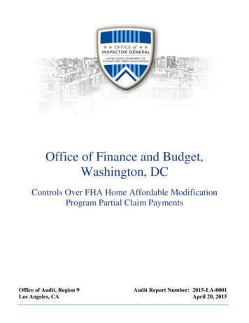 Office Of Finance And Budget, Washington, DC