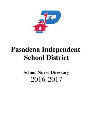 School Nurse Directory 2016-2017 - SharpSchool