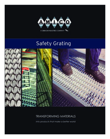 Safety Grating Brochure - AMICO Products