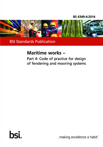 BSI Standards Publication - VIỆN XÂY DỰNG CÔNG TRÌNH BIỂN
