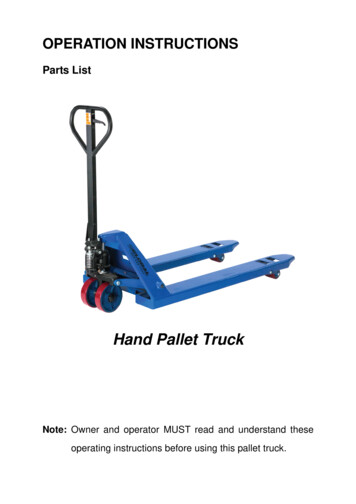 Hand Pallet Truck - Global Industrial