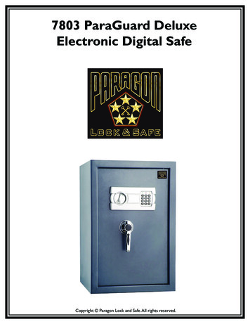 Paragon Lock Safe - DTX International