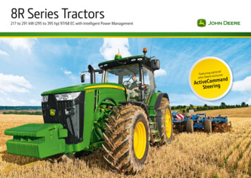 8R Series Tractors - John Deere