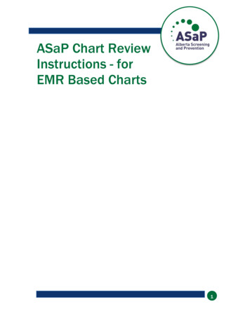 ASaP Chart Review Instructions - For EMR Based Charts