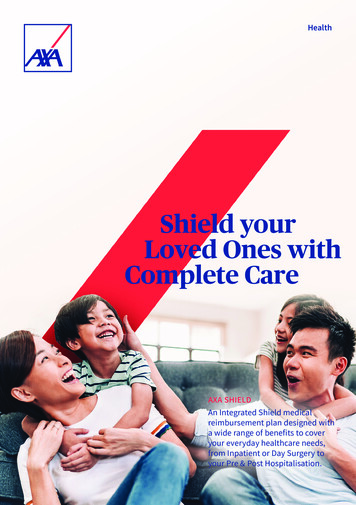 Shield Your Loved Ones With Complete Care - AXA Singapore