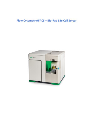 Flow Cytometry/FACS Bio-Rad S3e Cell Sorter - ITQB