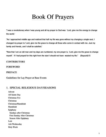 Cap Book Of Prayers - Civil Air Patrol