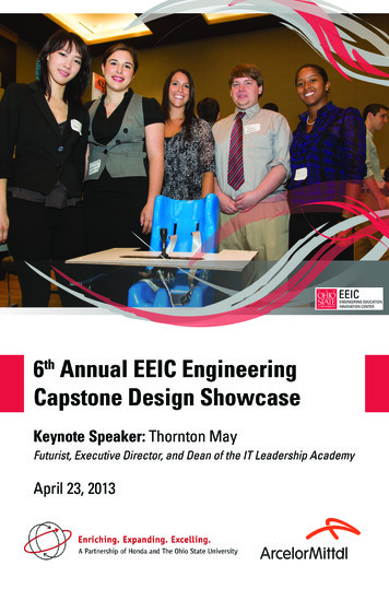 6th Annual EEIC Engineering Capstone Design Showcase