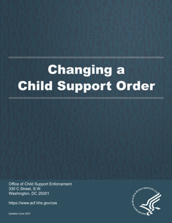 Changing A Child Support Order - State-by-State Guides