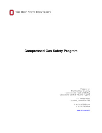 Compressed Gas Safety Program - Ohio State University