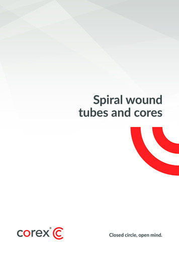 Spiral Wound Tubes And Cores - VPK Group