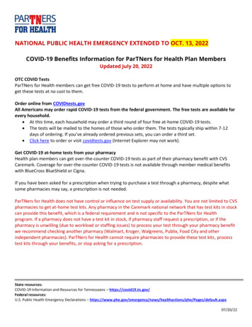 National Public Health Emergency Extended To Oct. 13, 2022 Covid-19 .