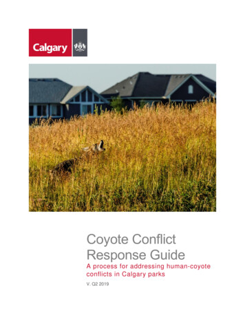 Coyote Conflict Response Guide - Calgary