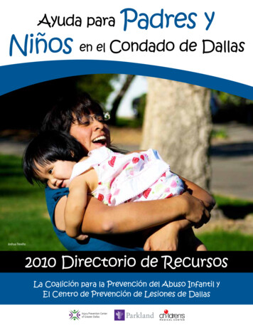 Ayuda Para Padres Y Niños Condado De Dallas