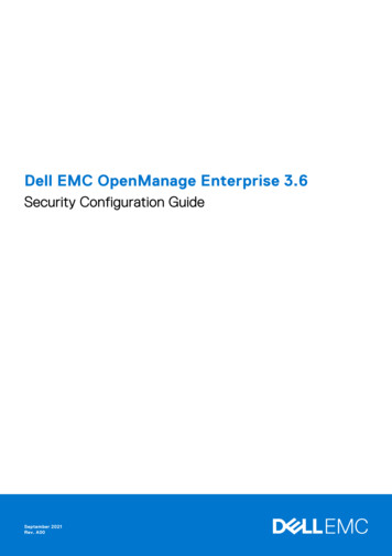Dell EMC OpenManage Enterprise 3