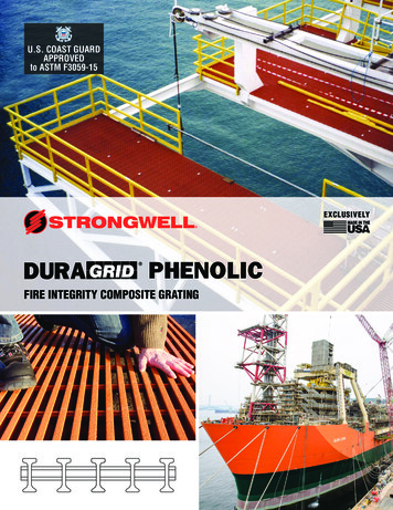 Duragrid Phenolic Grating Brochure - Strongwell