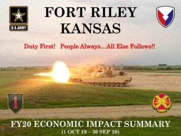FORT RILEY KANSAS - United States Army