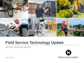 Field Service Technology Update July 2022 - Hl 