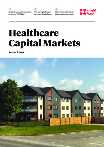 Healthcare Capital Markets - Knight Frank