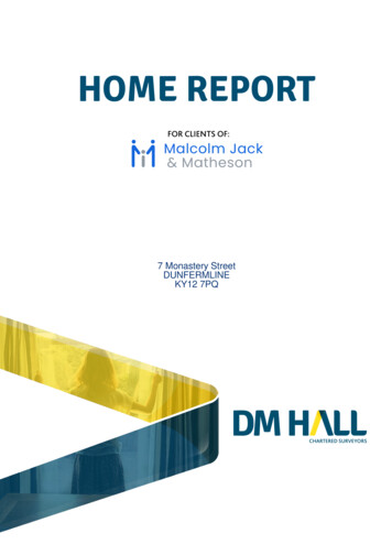 HOME REPORT - Malcolmjack.co.uk