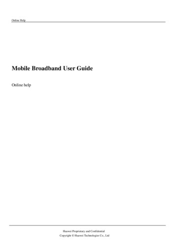Mobile Broadband User Guide - Spark New Zealand