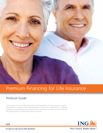 Premium Financing For Life Insurance