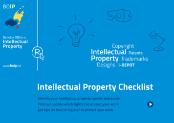 Intellectual Property Checklist - Ondernemers