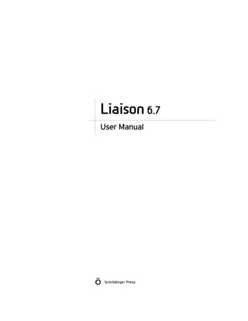 Liaison User Manual - Hom