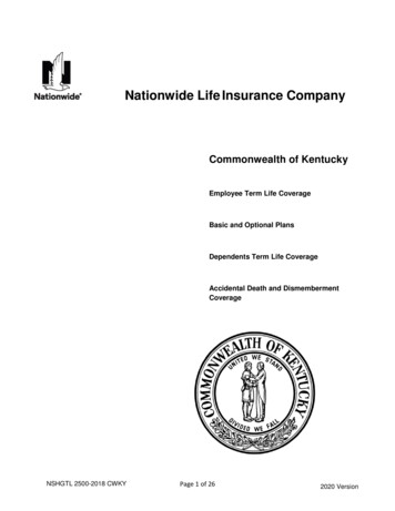 Nationwide Life Insurance Company - Kentucky