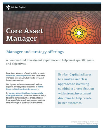 Core Asset Manager