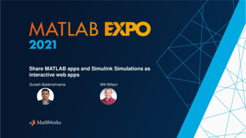 Sharing MATLAB Apps And Simulink Simulations As Interactive Web Apps