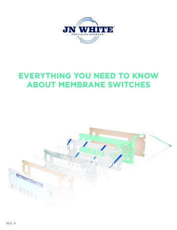Everything You Need To Know About Membrane Switches