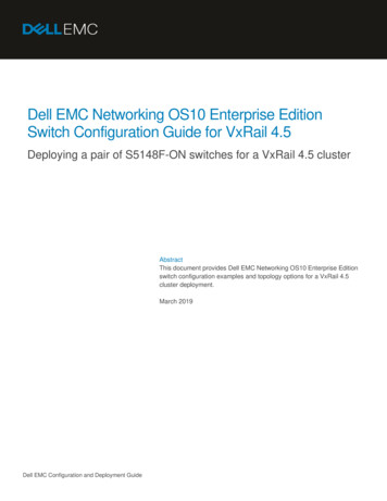 Dell EMC Networking OS10 Enterprise Edition Switch . - Icecat