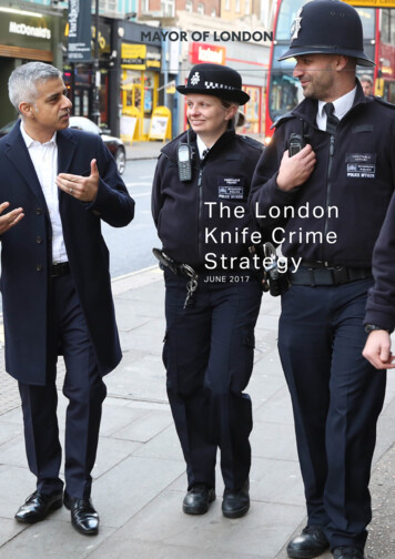 The London Knife Crime Strategy