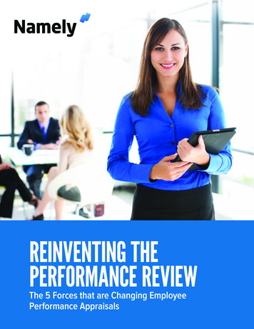 Reinventing The Performance Review