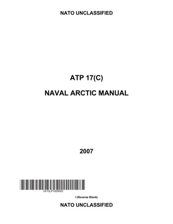 Naval Arctic Manual - Public Intelligence