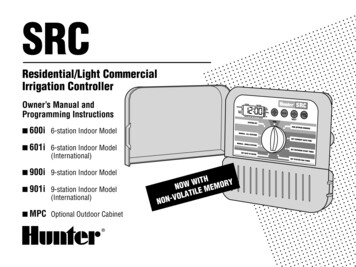 SRC - Hunter Irrigation Sprinkler Systems