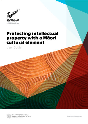 Protecting Intellectual Property With A Maori Cultural Element